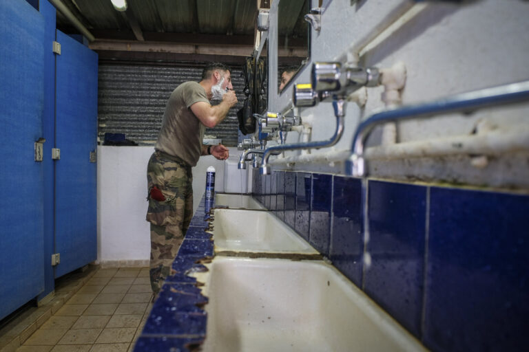 France, Maripasoula, 2018-12-10. Operation Harpie, the French army and gendarmerie fight against illegal gold mining in 