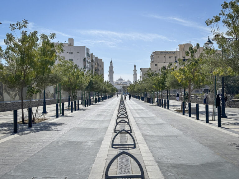 Saudi Arabia, Madinah, 2024-02-12. Madinah, the second holy city of Islam, receives pilgrims all year round around Al-Ma
