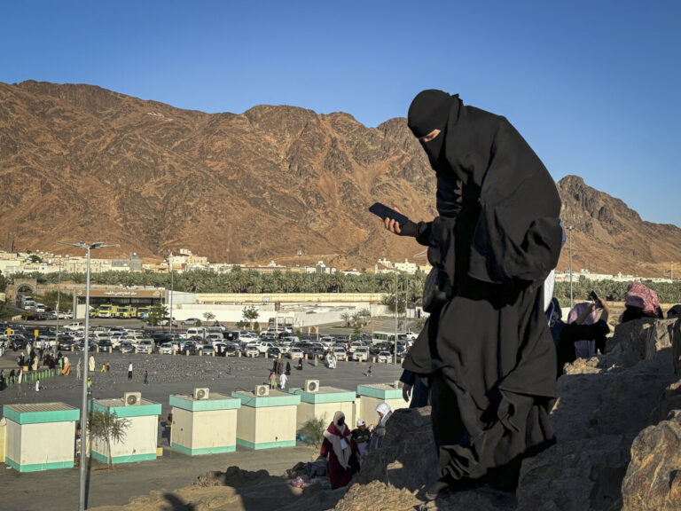 Saudi Arabia, Madinah, 2024-02-12. Madinah, the second holy city of Islam, receives pilgrims all year round around Al-Ma