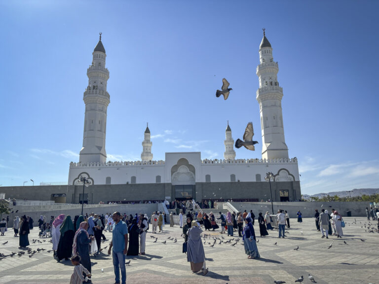 Saudi Arabia, Madinah, 2024-02-12. Madinah, the second holy city of Islam, receives pilgrims all year round around Al-Ma