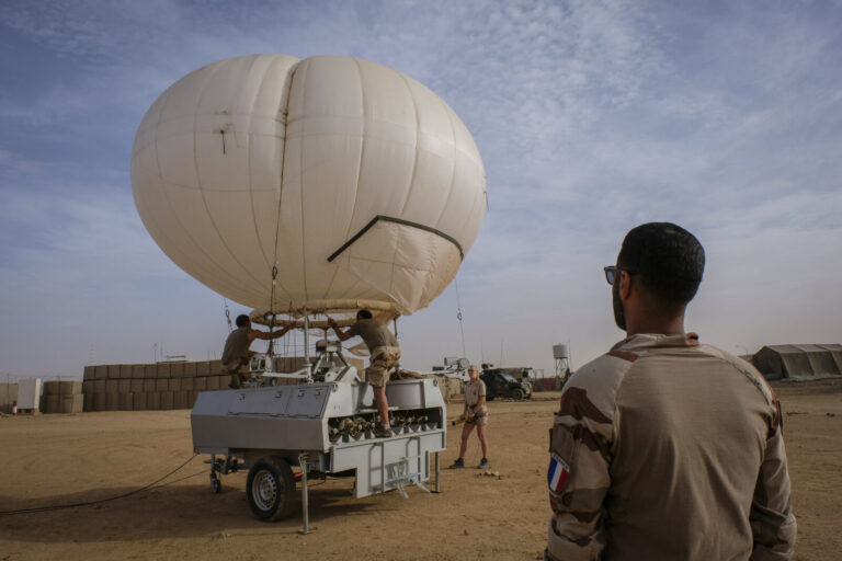 Mali, Kidal, 2018-08-28. At Kidal, the most advanced French base in northern Mali, a few hundred soldiers live under the
