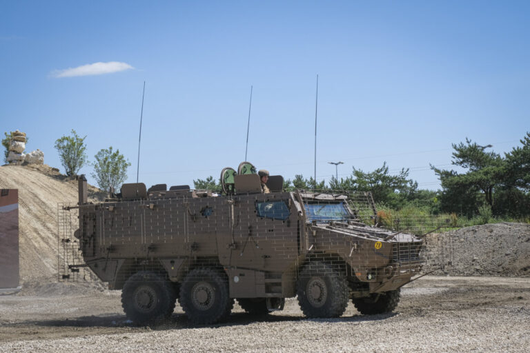 France, Paris, 2022-06-12. Eurosatory 2022, the international land and airland defence and security exhibition, held in 