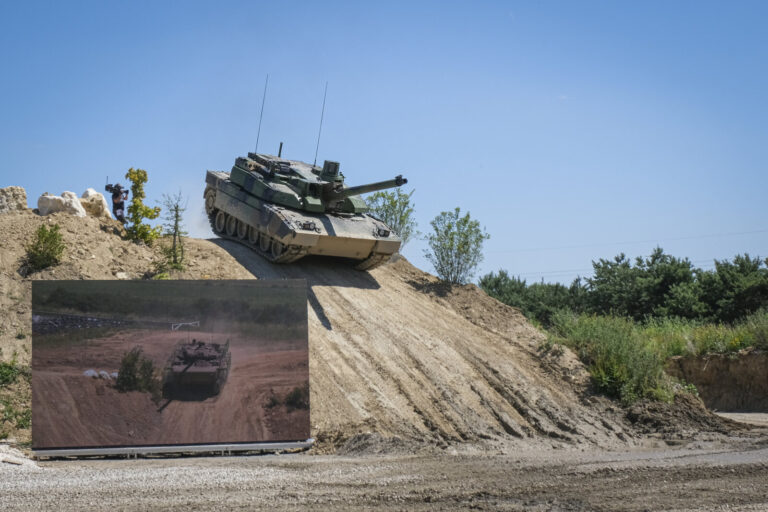 France, Paris, 2022-06-12. Eurosatory 2022, the international land and airland defence and security exhibition, held in 