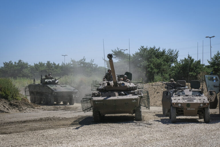France, Paris, 2022-06-12. Eurosatory 2022, the international land and airland defence and security exhibition, held in 