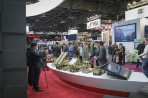 France, Paris, 2022-06-14. Eurosatory 2022, the international land and airland defence and security exhibition, held in