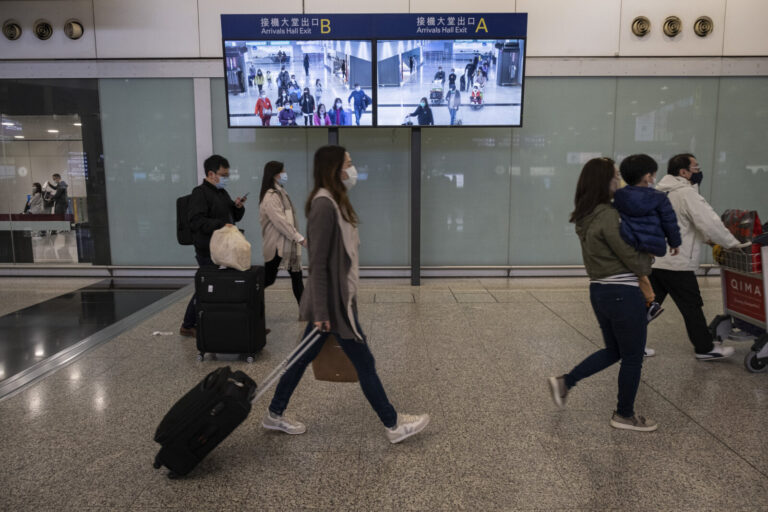 China, Hong Kong, 2020-01-26. On 26 January 2020, at the very start of the coronavirus epidemic and in the middle of the