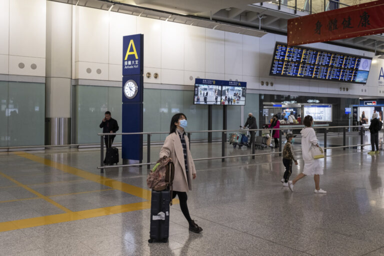 China, Hong Kong, 2020-01-26. On 26 January 2020, at the very start of the coronavirus epidemic and in the middle of the