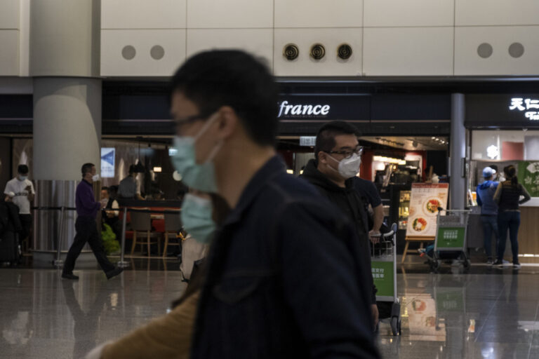 China, Hong Kong, 2020-01-26. On 26 January 2020, at the very start of the coronavirus epidemic and in the middle of the