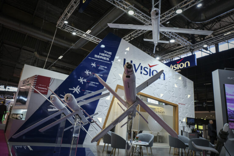 France, Paris, 2022-06-16. Eurosatory 2022, the international land and airland defence and security exhibition, held in 