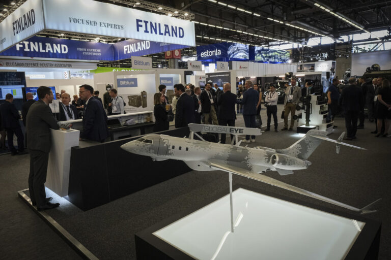 France, Paris, 2022-06-16. Eurosatory 2022, the international land and airland defence and security exhibition, held in 