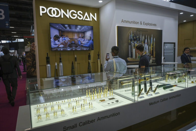 France, Paris, 2022-06-16. Eurosatory 2022, the international land and airland defence and security exhibition, held in 