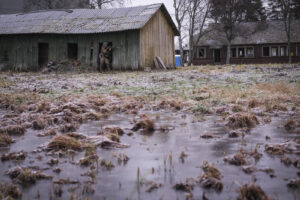 Estonia, Tapa, 2025-12-04. On mission Lynx, French soldiers of the NATO enhanced Forward Presence battlegroup train in t