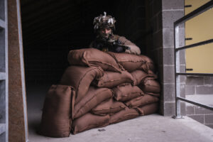 Estonia, Tapa, 2025-12-04. On mission Lynx, French soldiers of the NATO enhanced Forward Presence battlegroup train in t