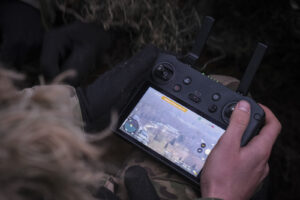 Estonia, Tapa, 2025-12-03. On mission Lynx, French soldiers of the NATO enhanced Forward Presence battlegroup train in t