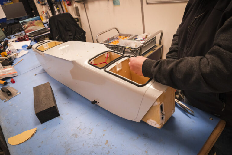 France, Toulouse, 2026-02-12. At Toulouse, the French company Delair designs and assembles the drones that the war in Uk