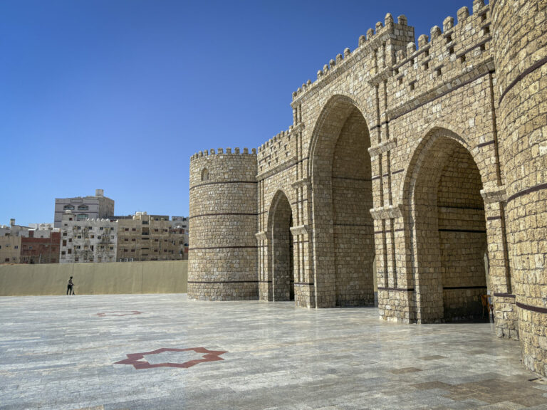 Saudi Arabia, Jeddah, 2024-02-11. Jeddah, the Red Sea gateway to Mecca, restores its old coral-stone town while its corn