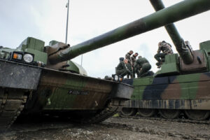 Estonia, Tapa, 2017-08-21. On mission Lynx in August 2017, three hundred French soldiers, most of them legionnaires, are