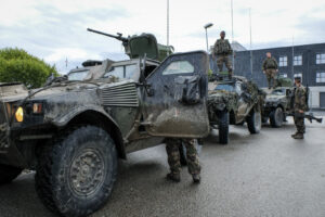 Estonia, Tapa, 2017-08-21. On mission Lynx in August 2017, three hundred French soldiers, most of them legionnaires, are