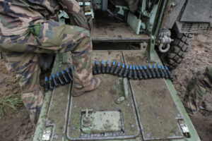 Estonia, Tapa, 2017-08-26. On mission Lynx in August 2017, three hundred French soldiers, most of them legionnaires, are