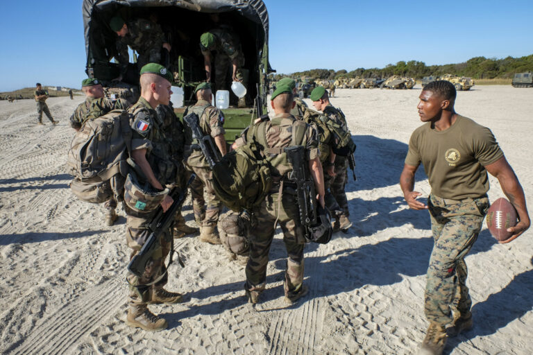 United States of America, Jacksonville, 2017-10-20. Bold Alligator 2017 is the big amphibious exercise run by the US Nav