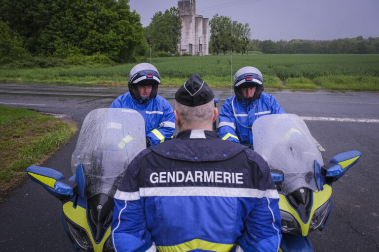 France, Melun, 2024-05-04. EGIDE 2024 is the final exercise of the officer cadets of the French national gendarmerie off