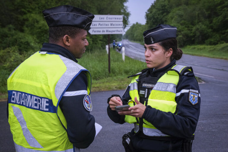France, Melun, 2024-05-04. EGIDE 2024 is the final exercise of the officer cadets of the French national gendarmerie off