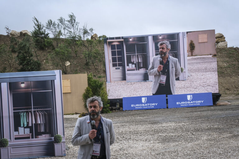 France, Paris, 2024-06-16. On the outdoor ground of Eurosatory 2024, the French police intervention units, the gendarmer