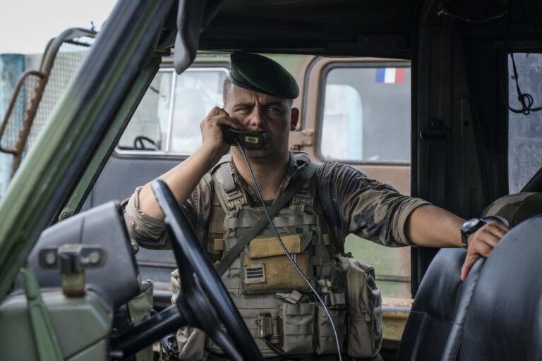 France, Kourou, 2018-12-20. Operation Titan is the permanent military protection of the Guiana Space Centre at Kourou, w