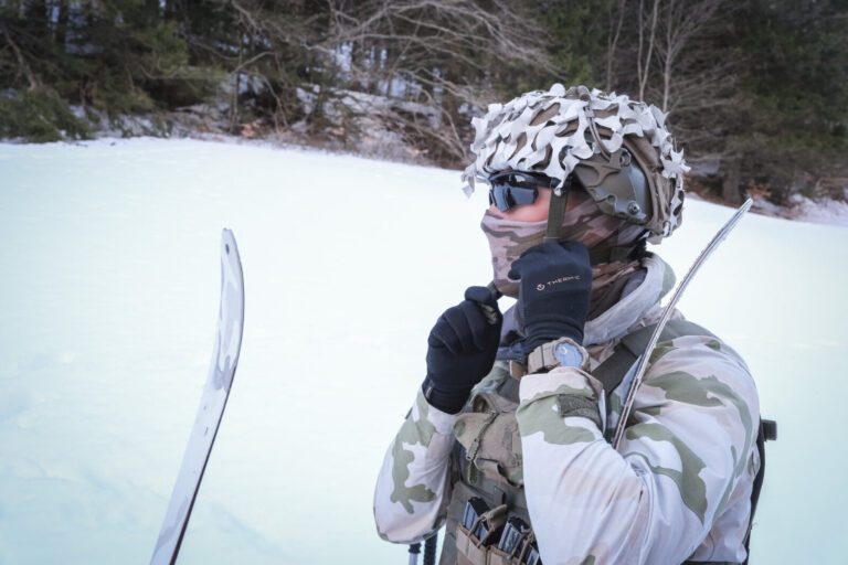 France, Grenoble, 2026-02-26. France, Grenoble, February 26, 2026. French soldiers from the 7th Alpine Chasseurs Battali