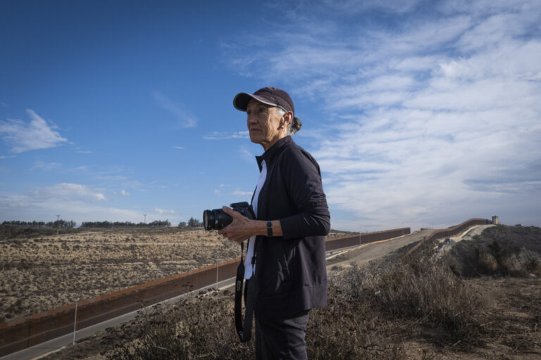 United States of America, San Diego, 2019-11-19. Life on both sides of the fence that separates San Diego from Tijuana, 