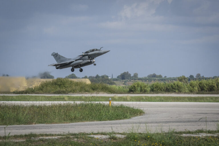 Greece, Andravida, 2024-10-10. Ramstein Flag 2024, a major NATO air exercise hosted on the Greek base of Andravida, wher