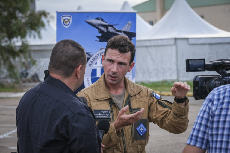 Greece, Andravida, 2024-10-10. Ramstein Flag 2024, a major NATO air exercise hosted on the Greek base of Andravida, wher
