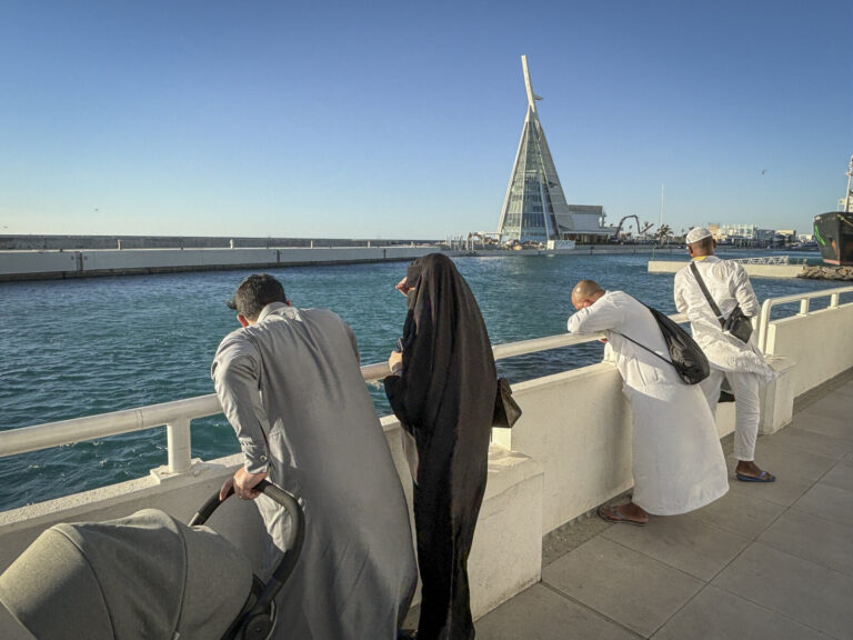 Saudi Arabia, Jeddah, 2024-02-11. Jeddah, the Red Sea gateway to Mecca, restores its old coral-stone town while its corn