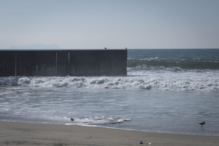 United States of America, San Diego, 2019-11-16. Friendship Park on the Pacific end of the United States Mexico border i