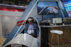 France, Paris, 2025-06-19. The Paris Air Show (Salon international de l'aeronautique et de l'espace de Paris - Le Bourge