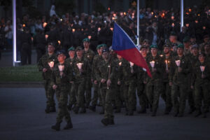 France, Lourdes, 2024-05-25. The 64th Lourdes military pilgrimage attracted over 15,000 pilgrims from 37 different count