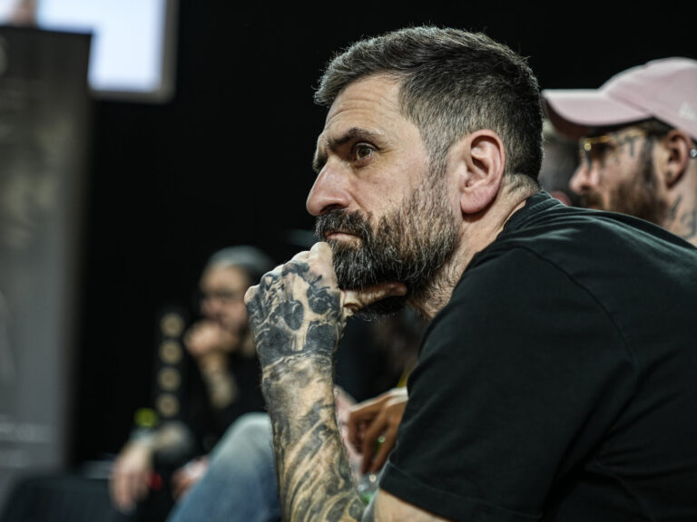 Auvergne-Rhone-Alpes, Clermont-Ferrand, 2025-10-19. France, Clermont-Ferrand, 10-19-2025. Clermont-Ferrand Tattoo Show. 