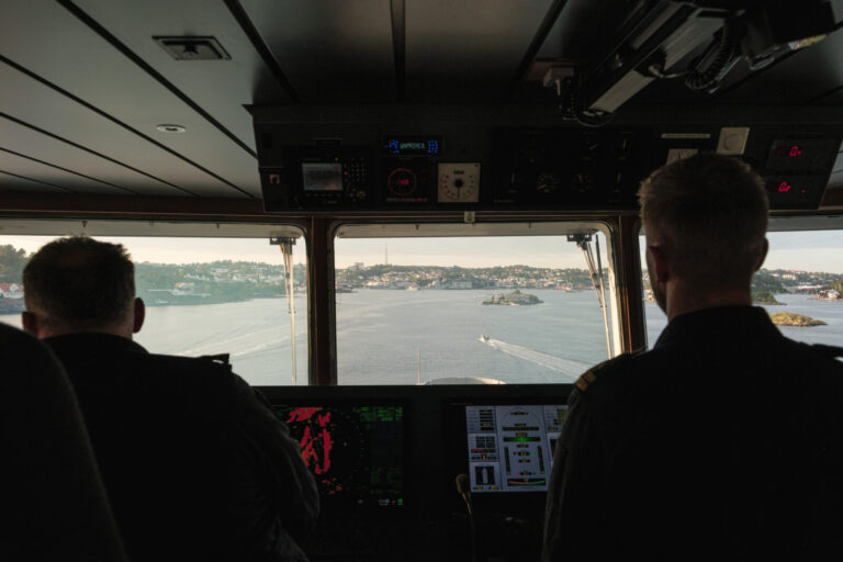 Norway, Arendal, 2024-09-17. The NATO fleet is deployed on a submarine rescue exercise off the coast of Norway. Photogra