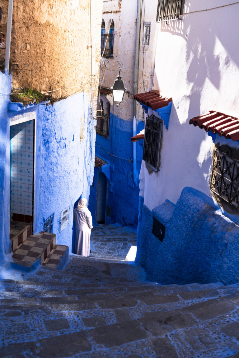Maroc, Chefchaouen, 2025-01-19. Maroc, Chefchaouen, 2025-01-19: Chefchaouen ou Chaouen, ville situee dans les montages d