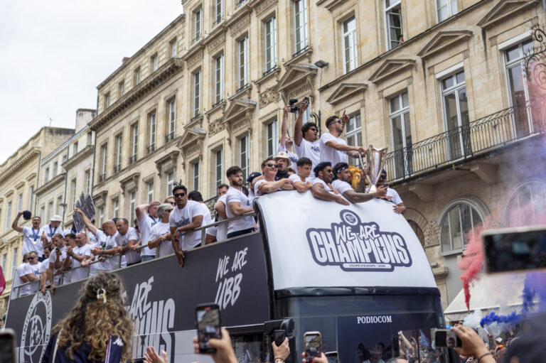 France, Bordeaux, 2025-05-25. France, Bordeaux, 2025-05-25, Back in the Gironde this Sunday, the players of Union Bordea
