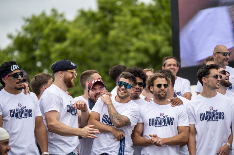 France, Bordeaux, 2025-05-25. France, Bordeaux, 2025-05-25, Back in the Gironde this Sunday, the players of Union Bordea