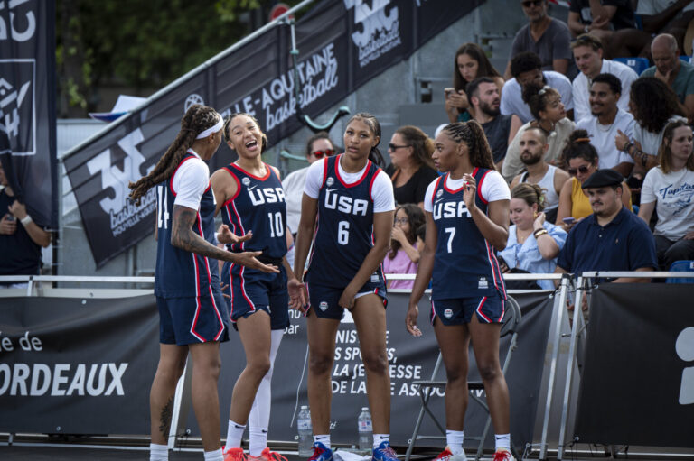 France, Bordeaux, 2026-08-19. France, Bordeaux, 2026-08-19, The opening day of the Women's Series 3x3 lived up to expect