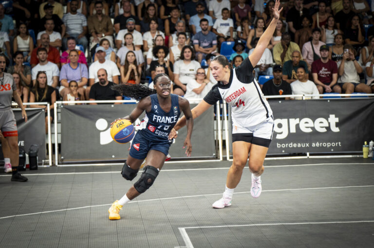 France, Bordeaux, 2026-08-19. France, Bordeaux, 2026-08-19, The opening day of the Women's Series 3x3 lived up to expect
