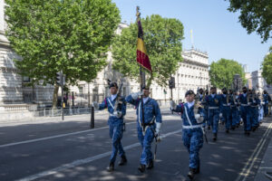 Royaume-Uni, Londres, 2026-07-11. England, London, 2026-07-11, As every year, the Belgian Cenotaph Parade took place in