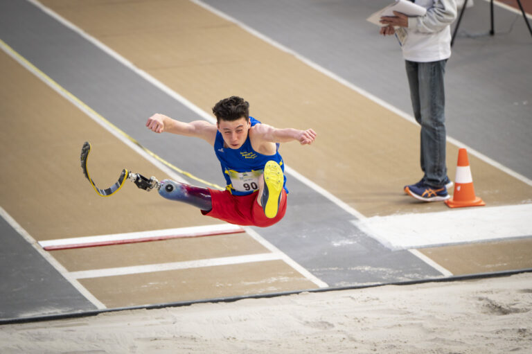 France, Saint Brieuc, 2024-02-10. France, Saint Brieuc, 2024-02-10, Emilien Passon, 17 years old, hope of the French par