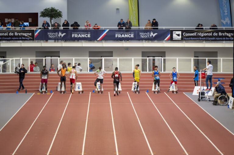 France, Saint Brieuc, 2024-02-10. France, Saint Brieuc, 2024-02-10, Emilien Passon, 17 years old, hope of the French par