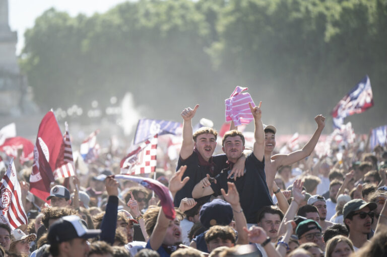 France, Bordeaux, 2025-05-24. France, Bordeaux, 2025-05-24, For the first time in their history, Union Bordeaux Begles w
