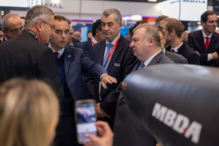 France, Paris, 2024-11-04. Euronaval exhibition for the naval defense and maritime security industry at the Paris Villep