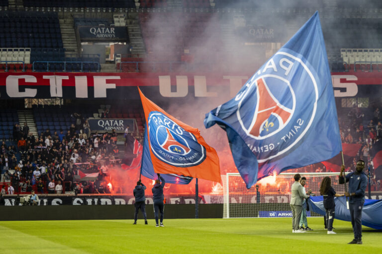France, Paris, 2023-05-21. France,St Germain-en-Laye, 2023-05-21. Match between PSG and Lyon for the 21th day of D1 Arke