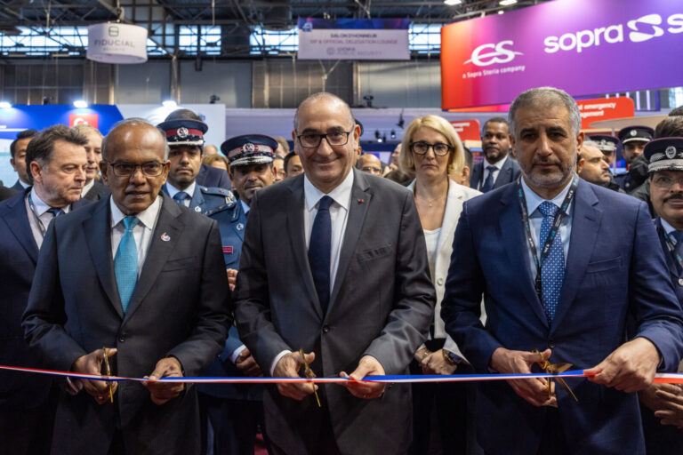 France, Villepinte, 2025-11-18. World exhibition for National safety and internal security. Inauguration by the Minister